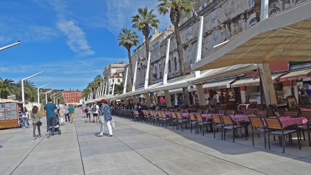 Split-La Riva nommée aussi Obala